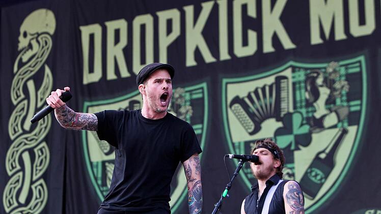 Die Dropkick Murphys rocken die Centerstage.