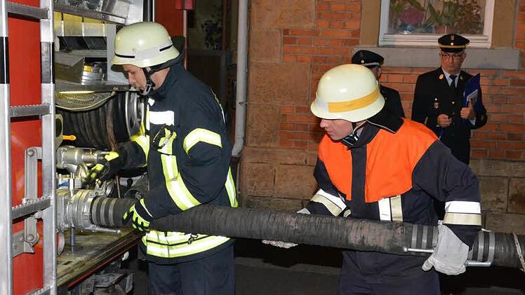 Es war das erste Mal, dass die Reichenbacher und die Windheimer die Leistungsprüfung gemeinsam abgelegt haben.  Foto: Björn Hein