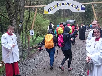 Impressionen vom achten Frankenwald Wandermarathon. - Foto: Berthold Köhler