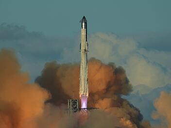 Das Starship der Raumfahrtfirma SpaceX