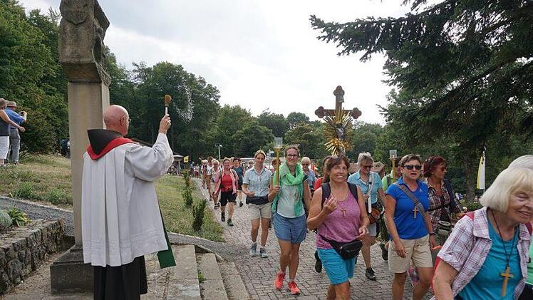 Impressionen von der Würzburg-Wallfahrt. Foto: Marion Eckert