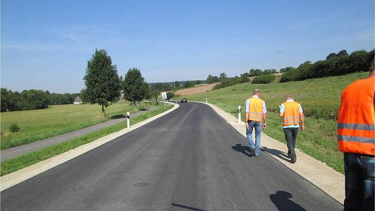 Zahlreiche Straßen, inner- wie außerorts wurden in diesem Jahr in Rauhenebrach erneuert.