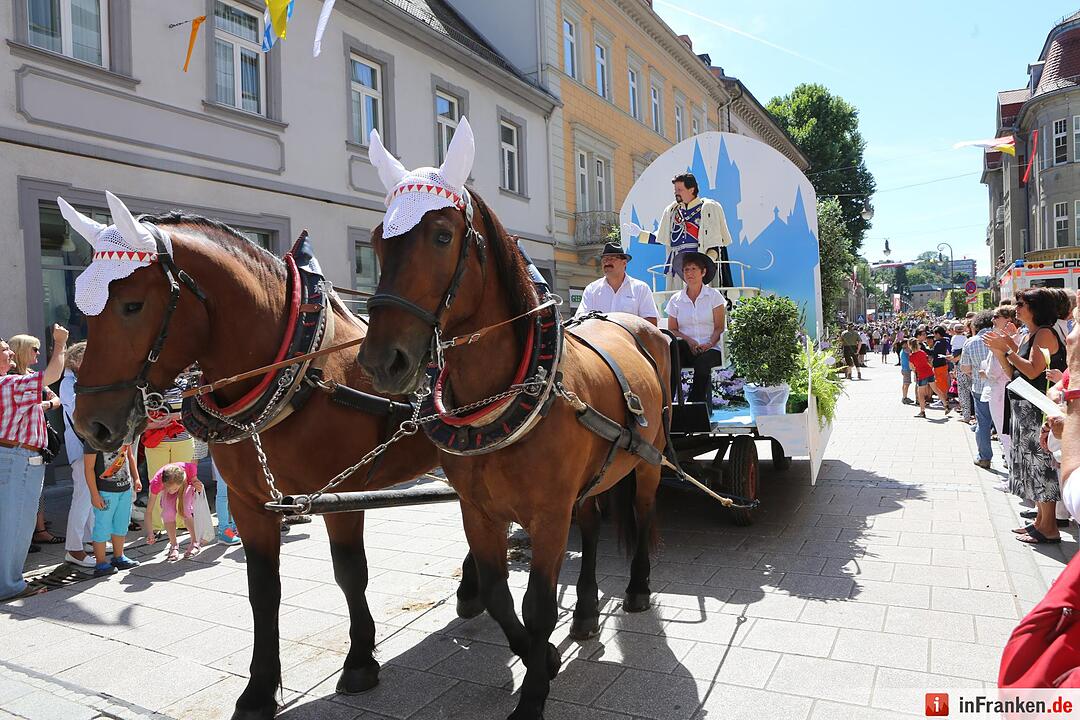 Rakoczyfest in Bad Kissingen mit Umzug; Foto: Barbara Herbst