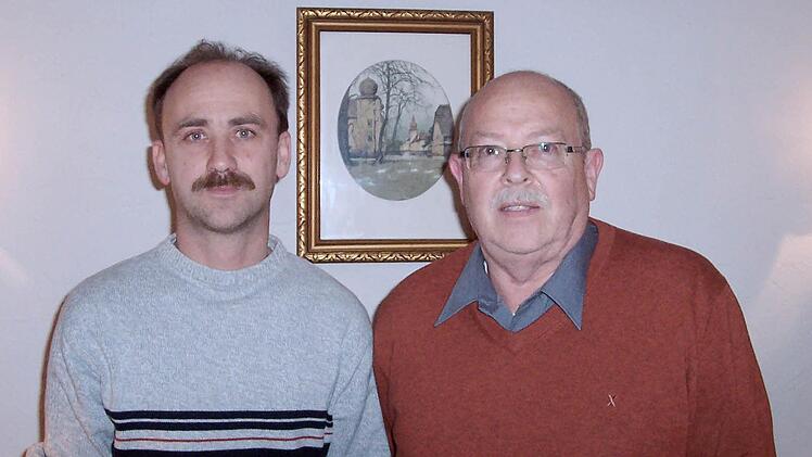 Ein bewährtes Duo: Gerhard Lau und Harald Herr. Foto: Marina Zimmermann