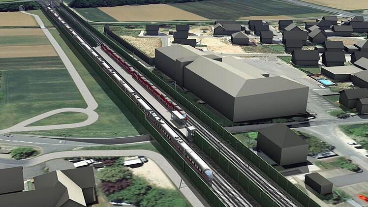 Der Haltepunkt Eggolsheim soll im zweiten Bauabschnitt des viergleisigen ICE-Ausbaus entstehen, also etwa ab 2020.