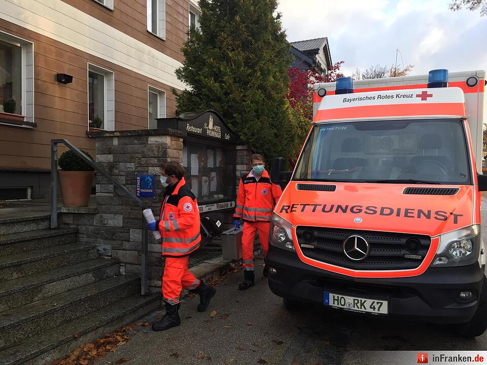 BRK-Einsatz in Hotel in Bad Steben