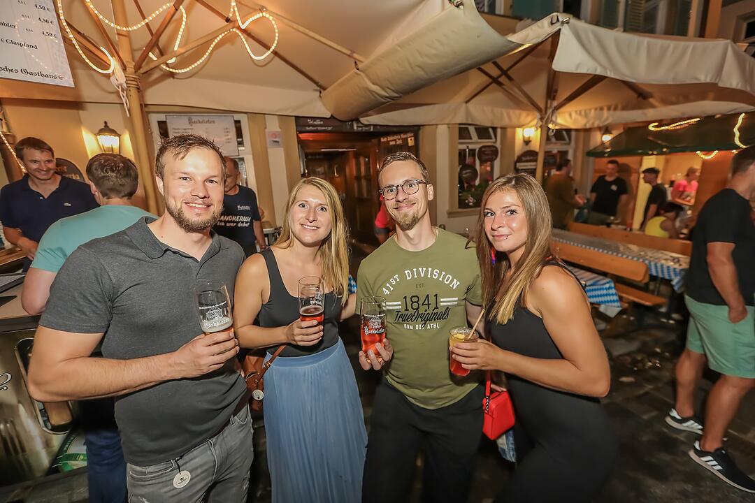 Endlich wieder Partystimmung im Sandgebiet