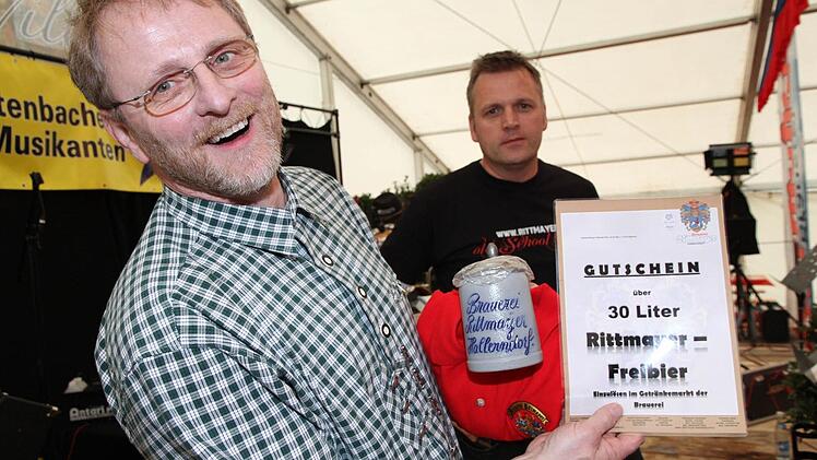 Bierchamp-Battle: Der Sieger Wolfgang Meißner aus Meeder