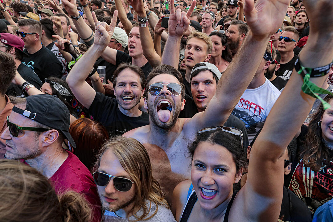 Slash feat. Myles Kennedy and The Conspirators bringen ihre Fans bei Rock im Park 2019 zum Durchdrehen