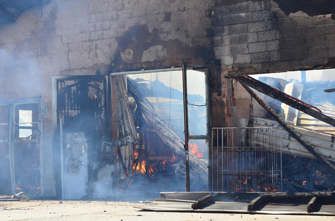 Feuer auf Aussiedlerhof