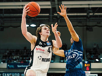 Medi Bayreuth in einem Spiel gegen MLP Academics Heidelberg