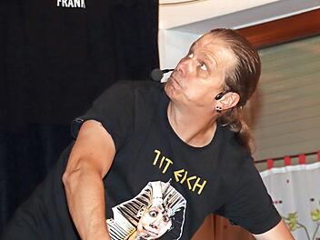 Stefan Eichner präsentiert sein aktuelles Programm in Trebgast.