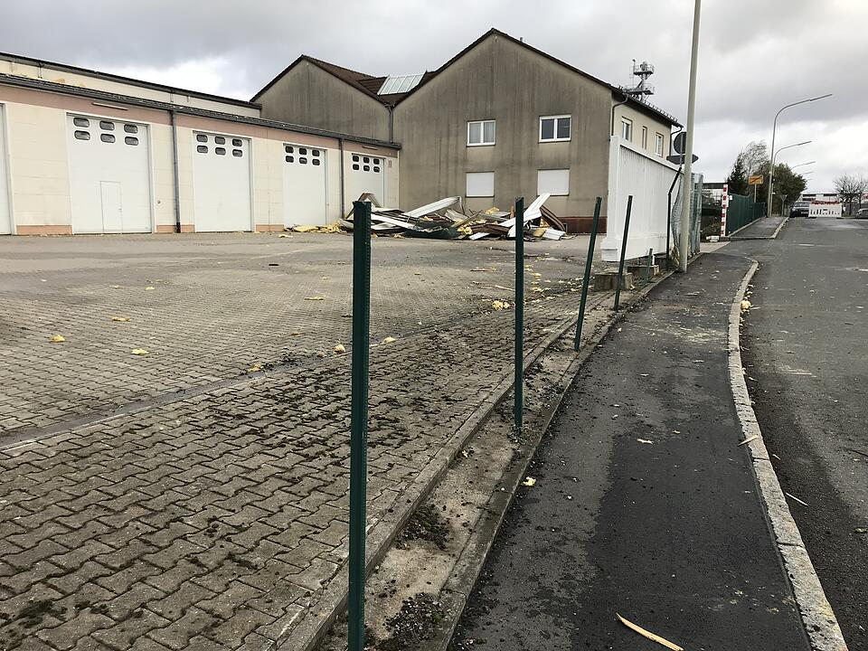 Sturmschäden überall in Franken