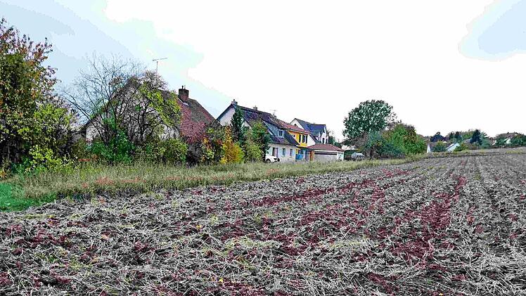 Nördlich der bestehenden Bebauung sollen zehn Grundstücke erschlossen werden. Foto: Richard Sänger