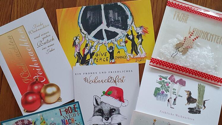 Es gibt sie noch trotz E-Mail und sozialer Medien: die gute alte Weihnachtspost.Christine Fischer