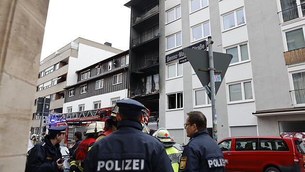 F&uuml;rth: Brand in der Benno-Mayer-Stra&szlig;e