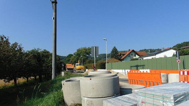 Beginn der Baumaßnahme in Ermreuth