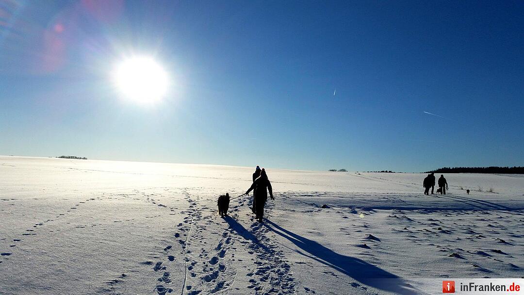 Eis und Schnee in Franken - die schönsten Winterleserfotos