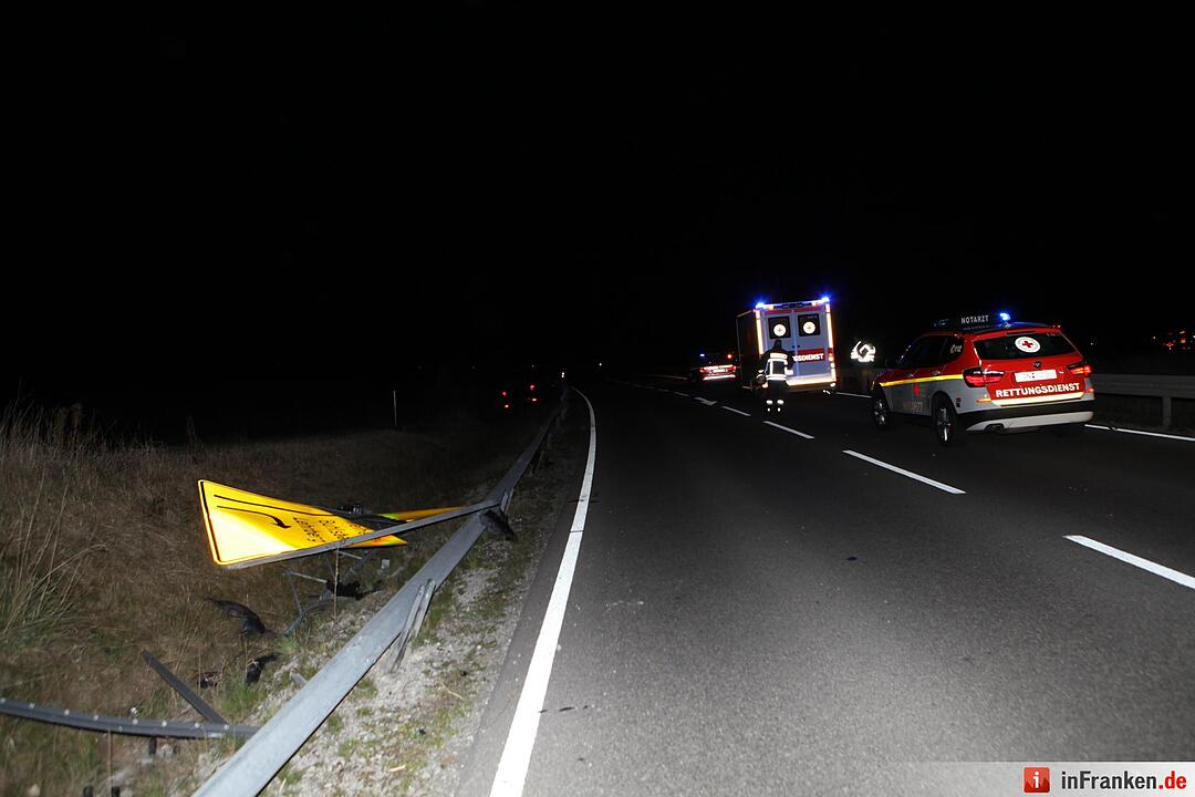 Tödlicher Unfall bei Lehrberg im Kreis Ansbach