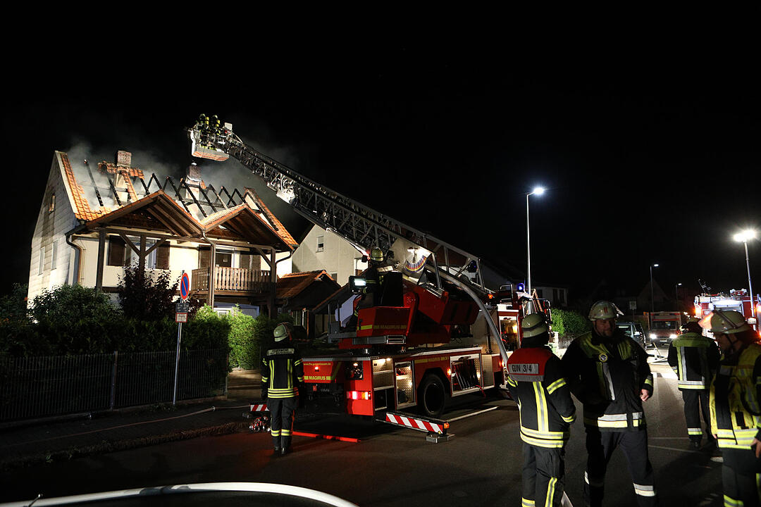 Gunzenhausen: Hoher Schaden bei Dachstuhlbrand