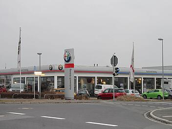 Ehemaliger Autowelt-König-Standort in Himmelkron Foto: Archiv