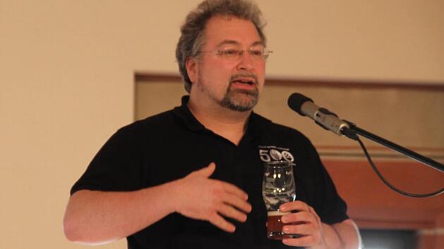 Biersommelier Markus Raupach stellte die einzelnen Sorten vor. Foto: Gerda Völk