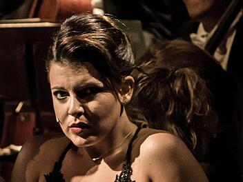Dimitra Kotidou, eine der neuen Sängerinnen am Landestheater Coburg, wird die Coburger Königin der Nacht. Jochen Berger
