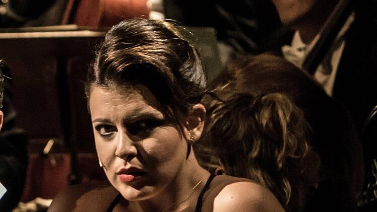 Dimitra Kotidou, eine der neuen Sängerinnen am Landestheater Coburg, wird die Coburger Königin der Nacht. Jochen Berger