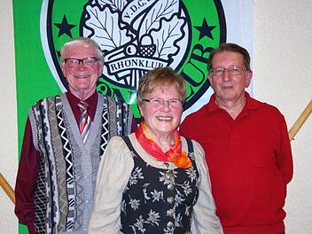 Frisch gewählt (von links): Stellvertretender Vorsitzender Horst Hippler, die neue Vorsitzende Heidrun Ruppert sowie Kassenwart Erwin Henz.