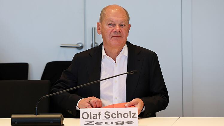 Untersuchungsausschuss Klimaschutzstiftung - Olaf Scholz
