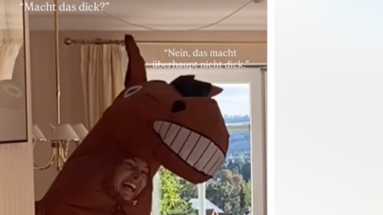 Einmal nicht an den Krebs denken: Halloween-Spaß bei Patrice Aminati