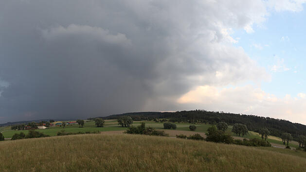 Sonne, Regen und Gewitter: In der aktuellen Woche kommt ein Wetter-Mix auf Franken zu.