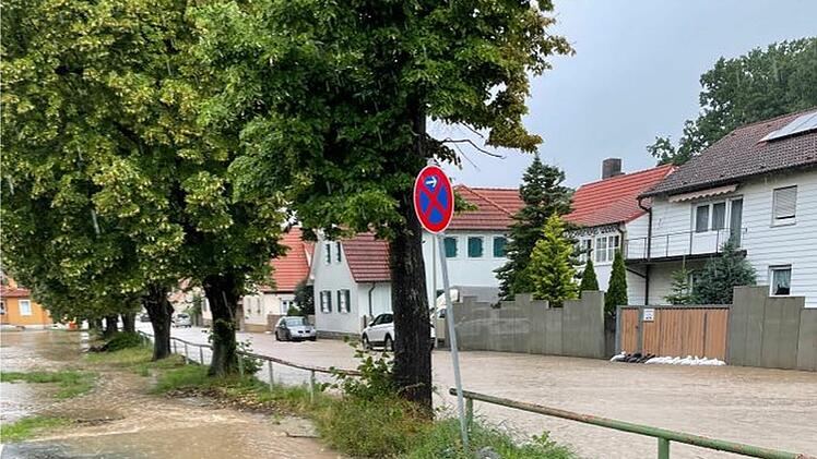 Hochwasser in Wiesentheid