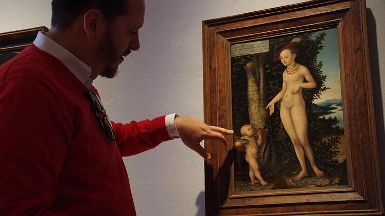 Alexander Süß kennt Lucas Cranachs Werke seit seiner Kindheit. Foto: Marco Meißner