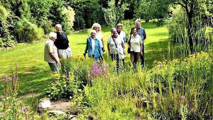 Oberfränkisches Gartenidyll. Foto: Gerd Fleischmann