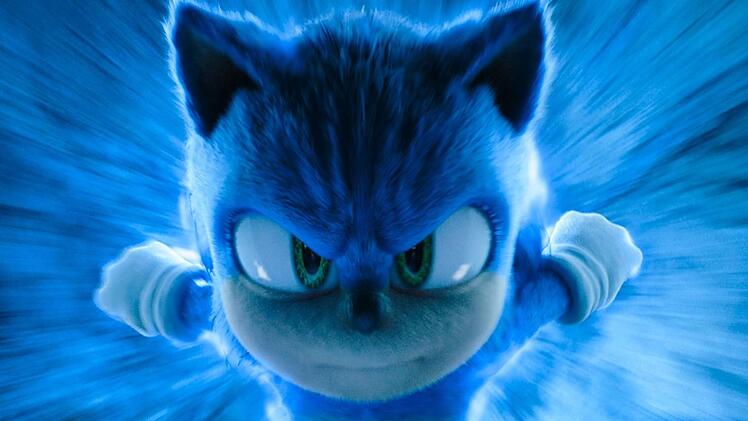 Wiedersehen mit dem Videospielhelden: In "Sonic the Hedgehog 3" erlebt der blaue Igel sein drittes Spielfilm-Abenteuer.