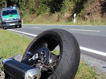Gleich drei Zweiradfahrer sind am Freitag im Landkreis Forchheim in Unf&auml;lle verwickelt gewesen. Alle drei wurden schwer verletzt.  Symbolfoto: Andreas Schmitt