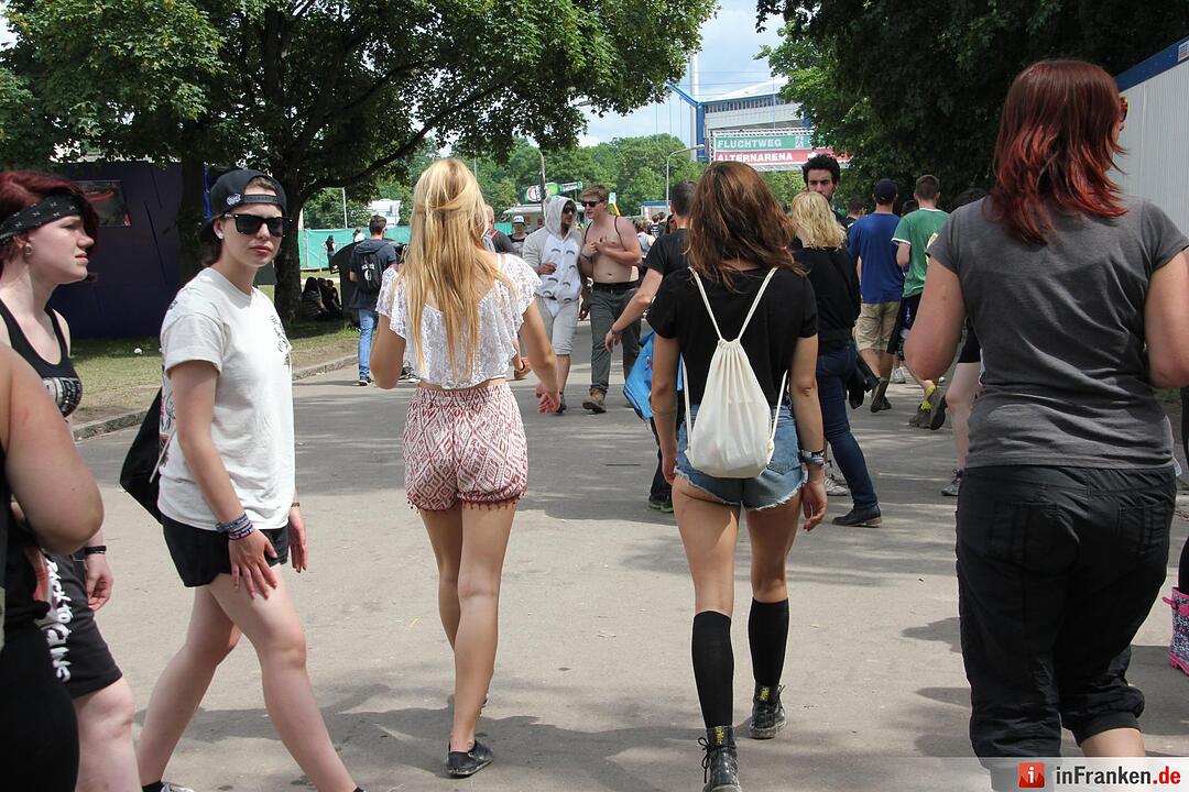 Heiß Moves und Hot Pants: So sexy war Rock im Park 2016
