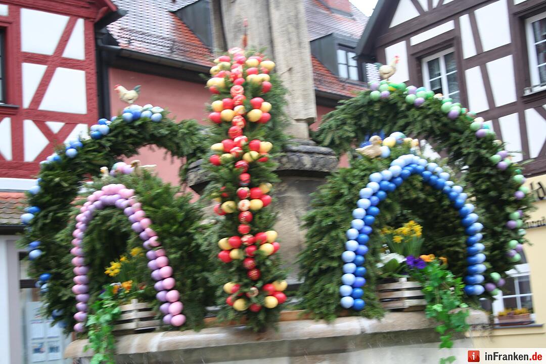 Osterbrunnen in der Fränkischen Schweiz