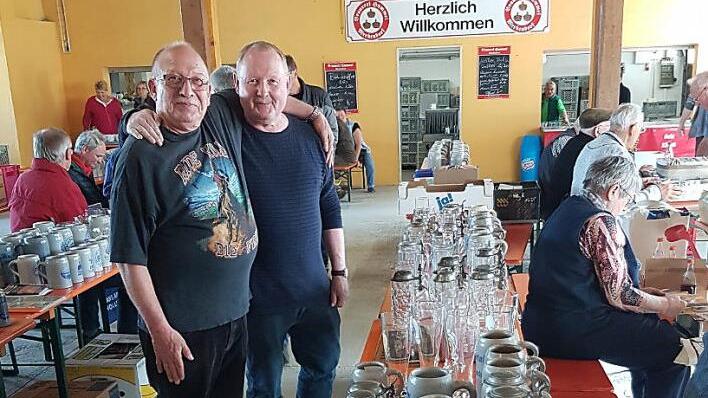 Beste Stimmung herrschte bei den Sammlern in Merkendorf. Foto: Werner Höchstetter