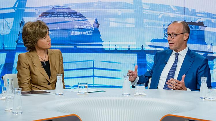 Friedrich Merz sprach bei Maybrit Illner über seine erste Woche als Bundeskanzler.