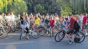 116 Schüler waren mit dem Radl da