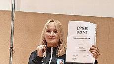 Cosima Hergenröther hat sich die Lizenz erkämpft.