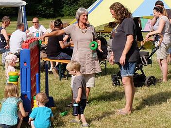 Die Kinder standen beim Netzwerkfest im Mittelpunkt. Nicht nur für sie war viel geboten. Foto: Björn Hein