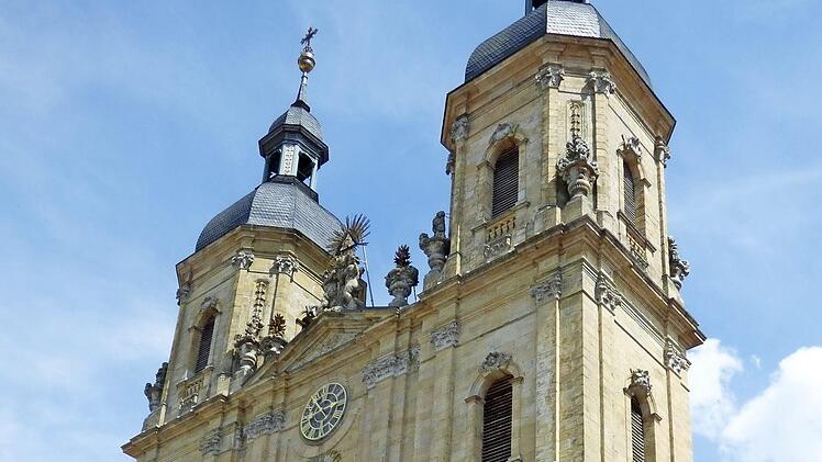 Nur wenige Gläubige dürfen in diesem Jahr in die Basilika Gößweinstein einziehen.  Foto: Thomas Weichert