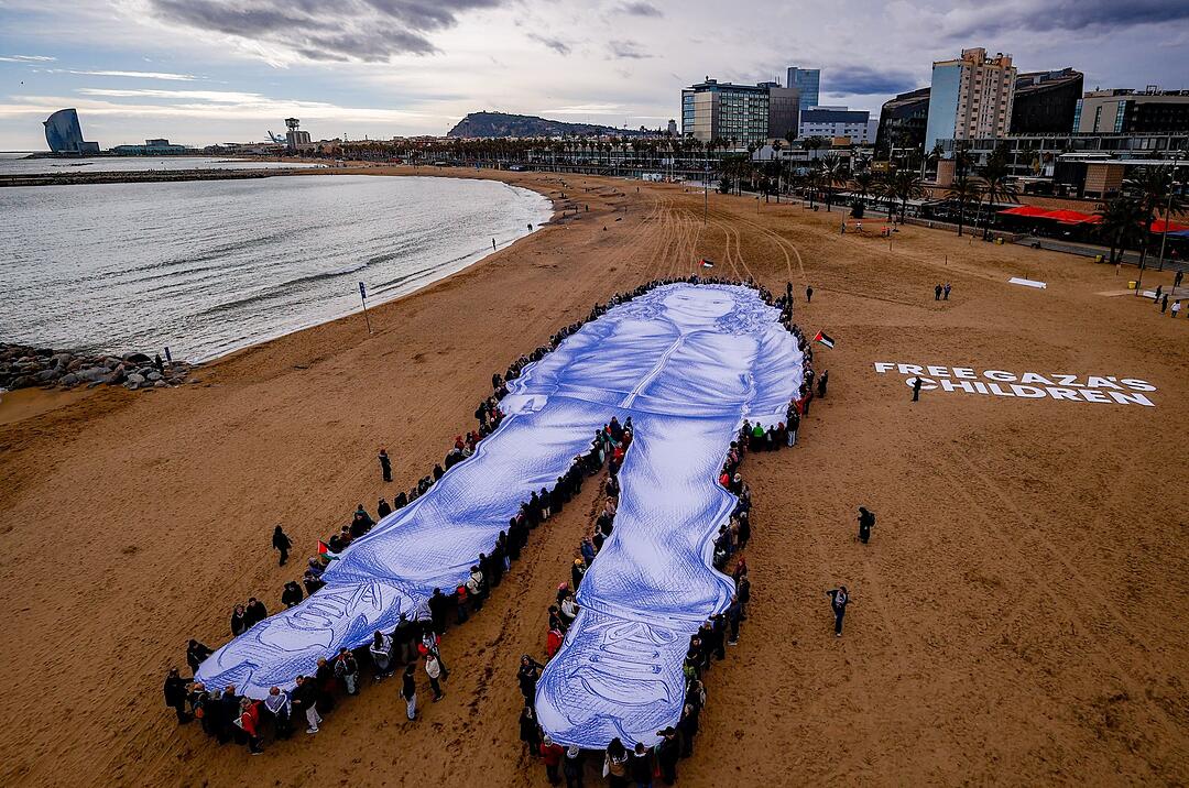 Nahostkonflikt - Kundgebung in Spanien