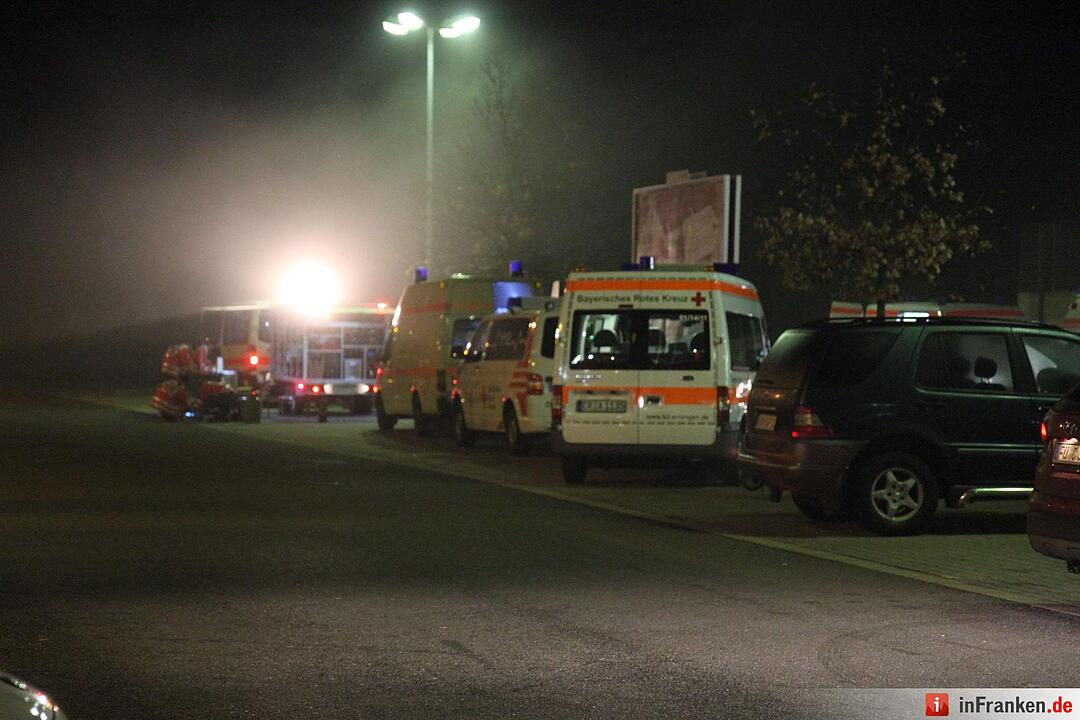 Medizinischer Großeinsatz in Herzogenaurach