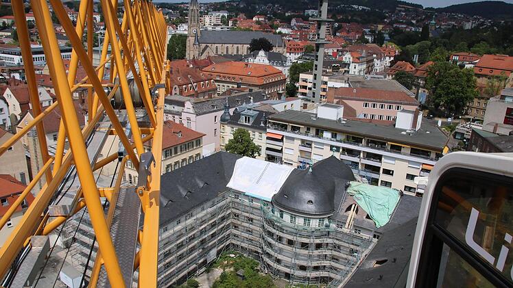 Eindrücke von der Baustelle für das neue Behördenzentrum. Foto: Ralf Ruppert