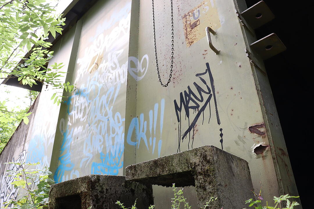 Lost Place US-Waffenbunker im Wald