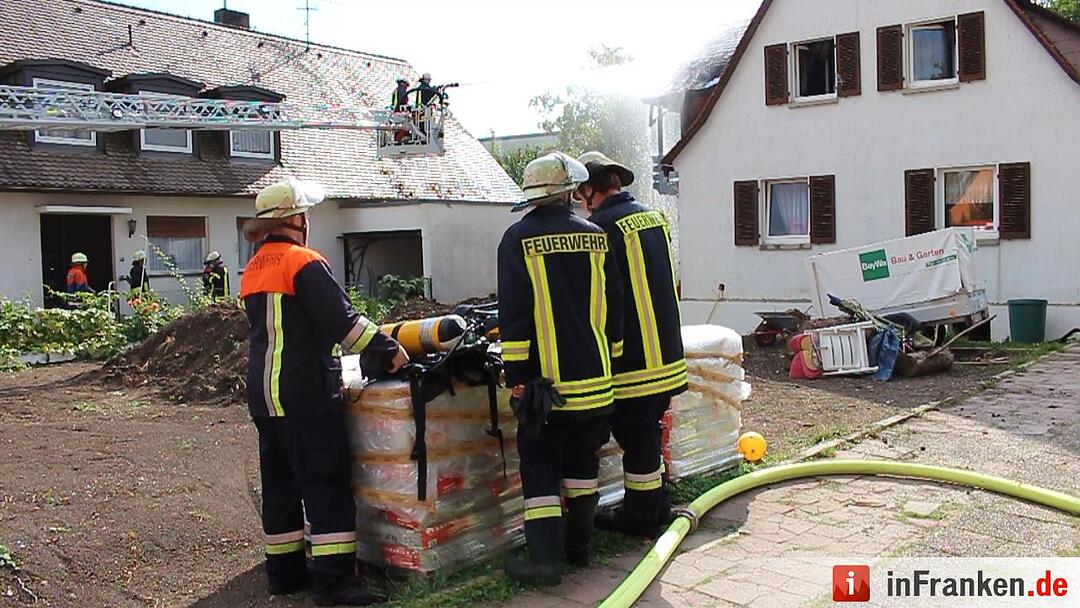 Wohnhausbrand in Bad Windsheim